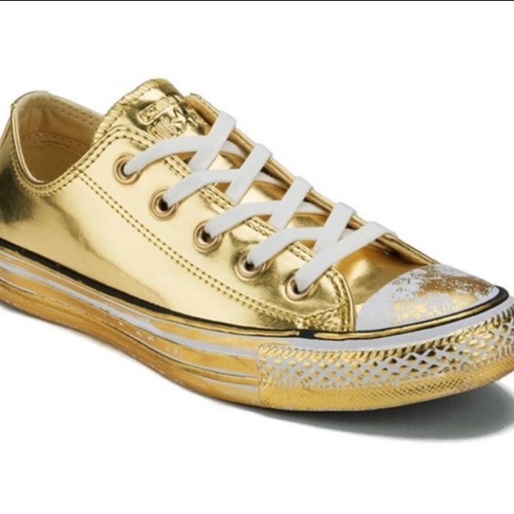 Converse All Stars chrome low sneaker